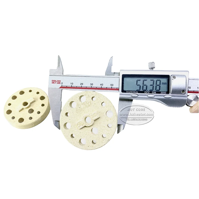 Cordierite bobbin barrel electric ceramic heater parts