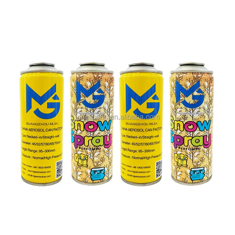 Wholesale Real Factory Empty Aerosol Spray Can With Valve and Plastic Cap for Air Freshener