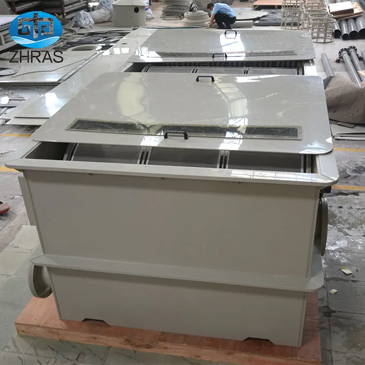 Manufacturer hot sale fully automatic ras drum filter aquaculture fish farming for koi pond