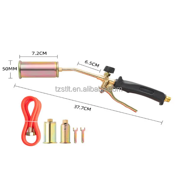 High Temperature 30mm LPG Gas Welding Torch Household Burning Pig Hair Flame torch