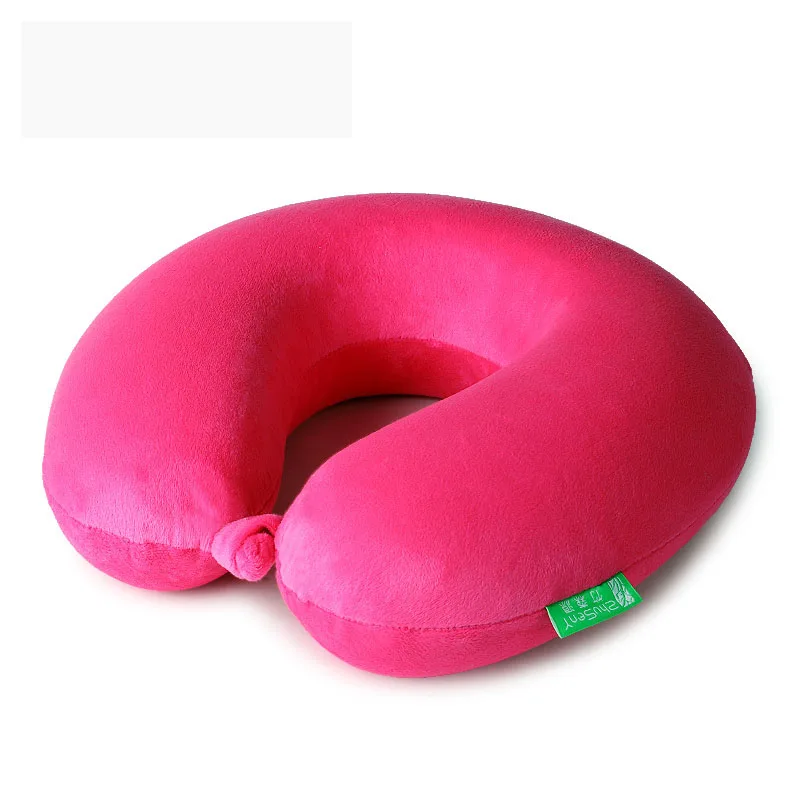 
Reading pillow memory foam neck support u shape pillow travel pillow cushion with soft velour cover 