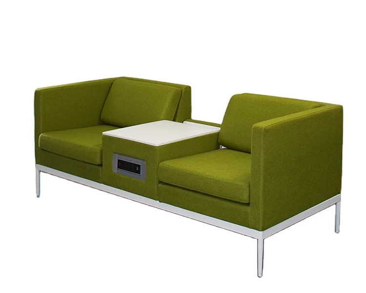 Designer Public Area Fabric Upholstered Hotel Hall Lobby Waiting Modern Sofas