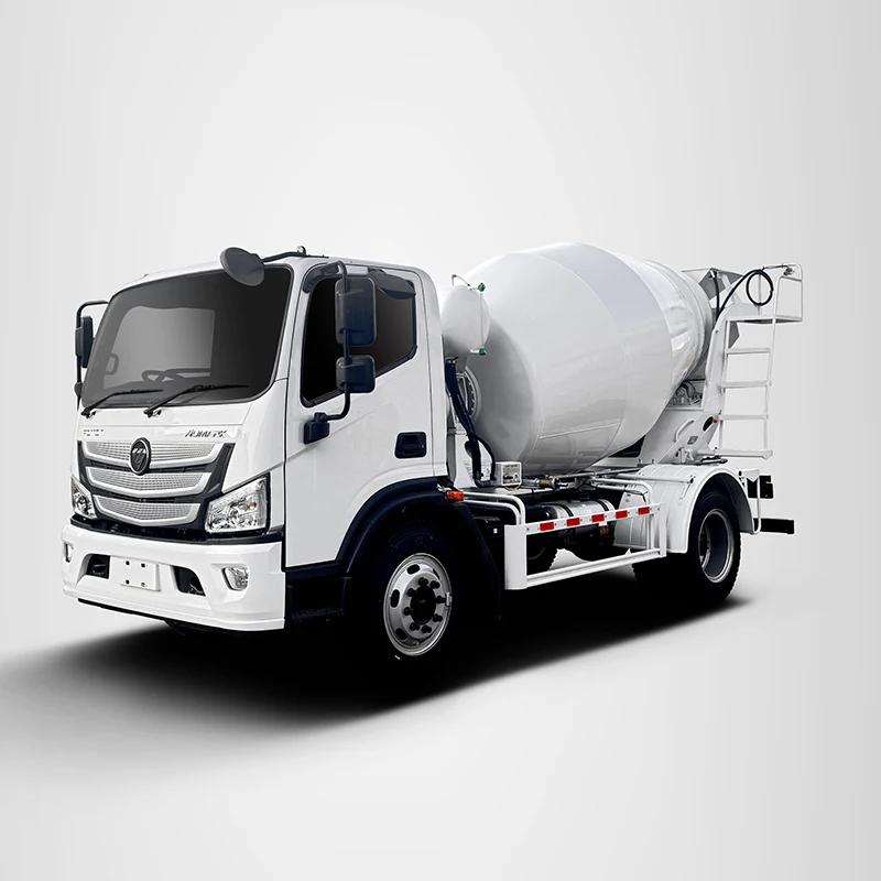 Small truck 3cbm 4cbm 5cbm 4X2 New Mixing Tanker Used Self-loading Concrete Mixer Truck