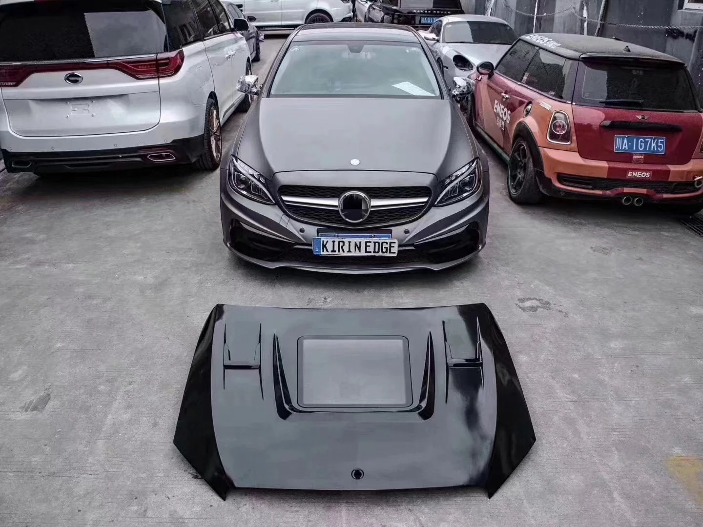 High Quality Lmp Hood for Mercedes BENZ c Class W205 2015-2018 Car Bonnet
