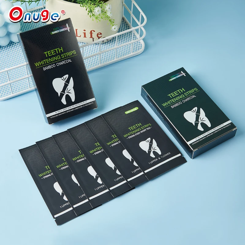 Натуральные профессиональные полоски для отбеливания зубов