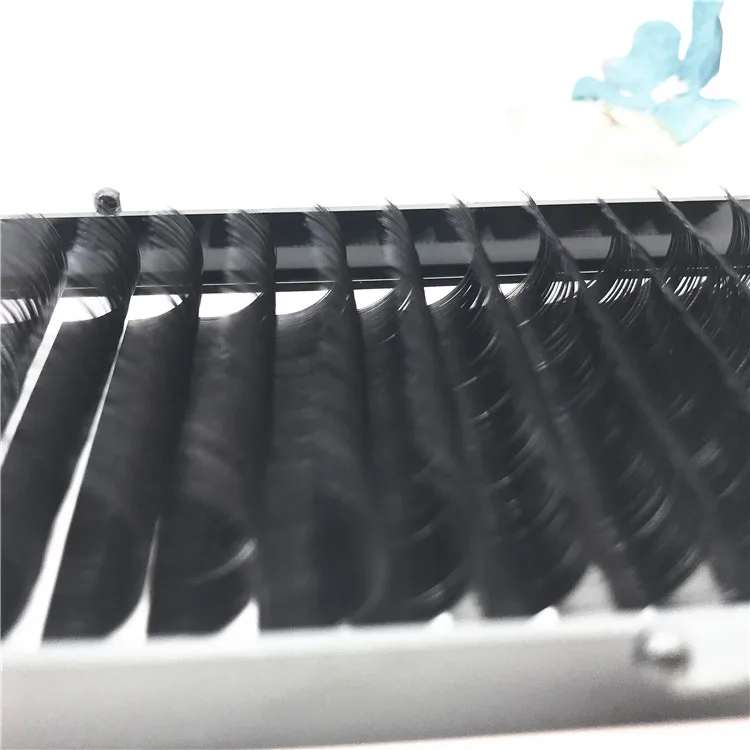 Velvet LASH Extensions Lash Fans Auto Flowering Volume Easy Fanning Lashes Easy Fan Cashmere Eyelash extension trays