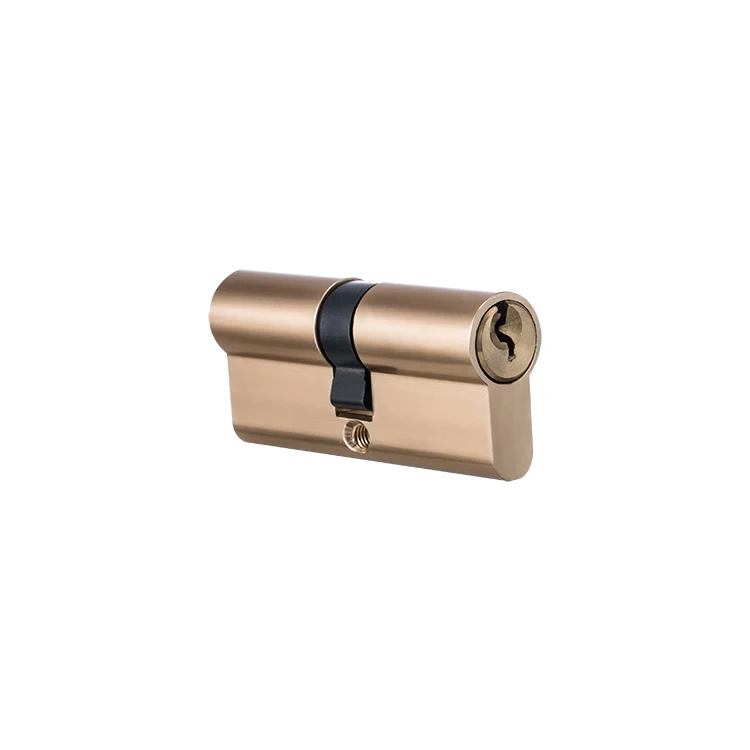 Professional Supplier Double Open Euro Pin Door Brass Cylinder Lock With Factory Price