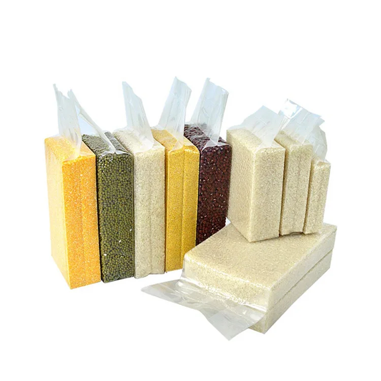 Factory Directly Vacuum Seal Food Bags Custom Design Transparent Vacuum Plastic Bag