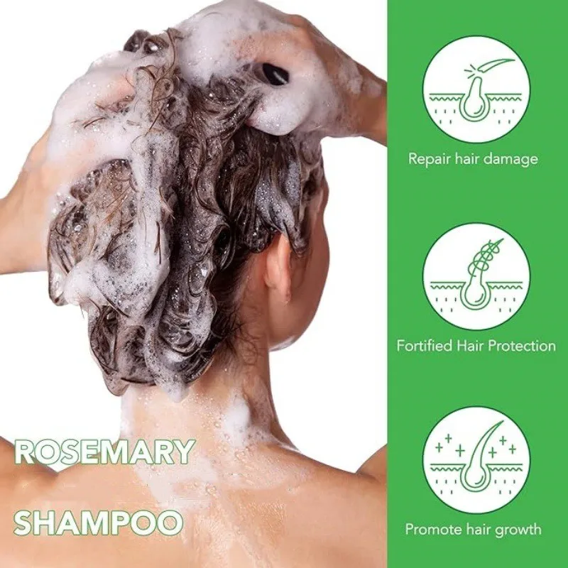 Own brand rosemary moisturizing shampoo long-lasting fragrance mint anti-dandruff anti-itch refreshing oil-control shampoo