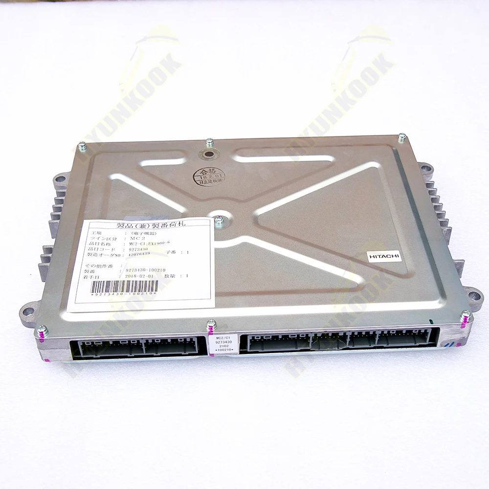 Original New MC2 Controller EX1900-6 EX1900-5 Excavator Parts 9273430 Hydraulic ECM ECU Unit for Hitachi