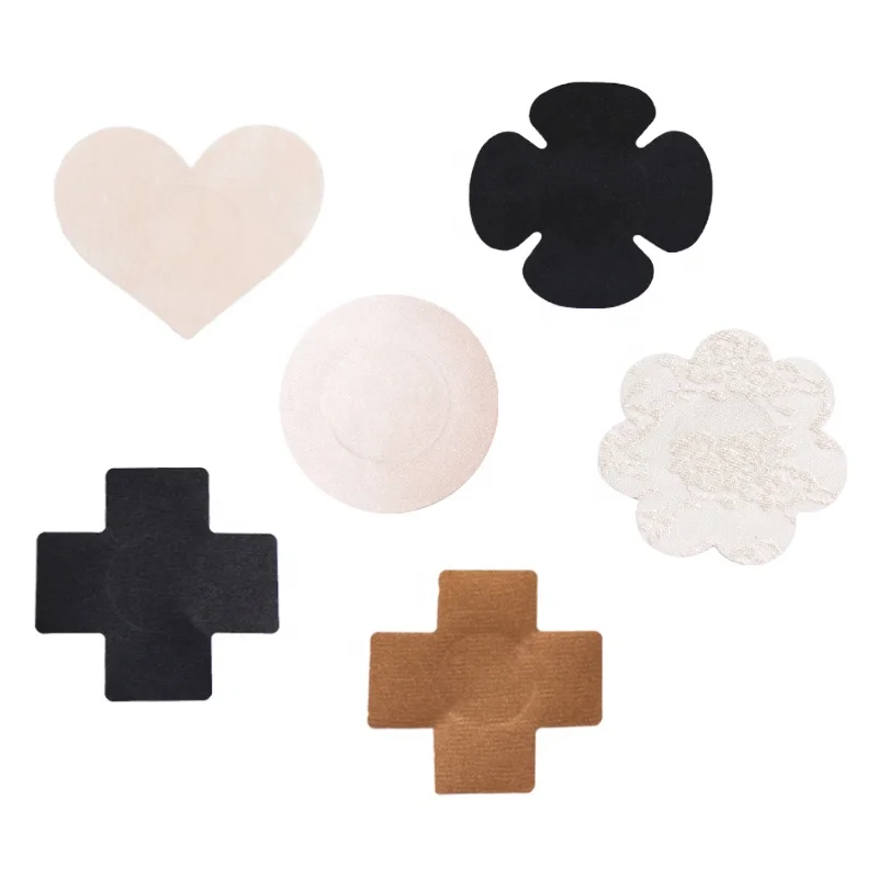 OEM/ODM Nipple Covers for Women Girls Disposable Round Shaped Pasties Self-Adhesive Bra Pad