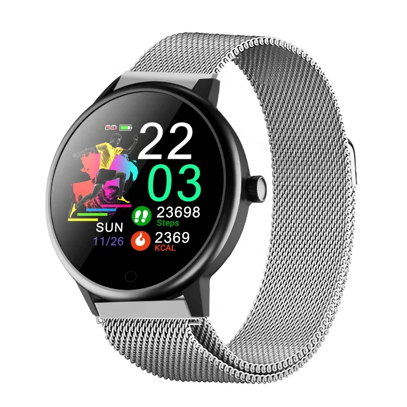 Creatway it118 round smartwatch fitness wristband - your second smartphone screen on your hand