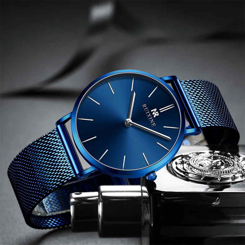 RUIXINE S720L Simple Design Ladies Japanese Quartz Movement Watches Customize Logo Stainless Steel Band Women Wristwatches