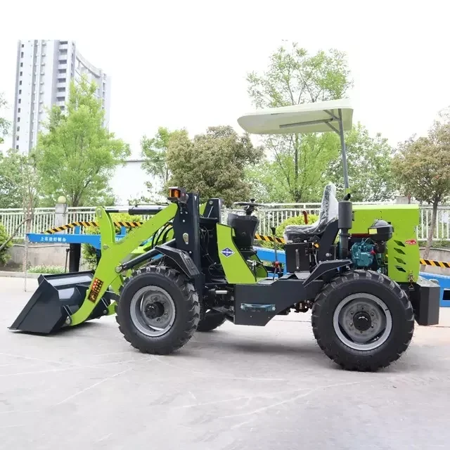 Hot Selling Hebei Custom Vehicle 2 ton Diesel Mini Wheel Loader Mini Front Loader  Small Farming Wheel Loader for Sale