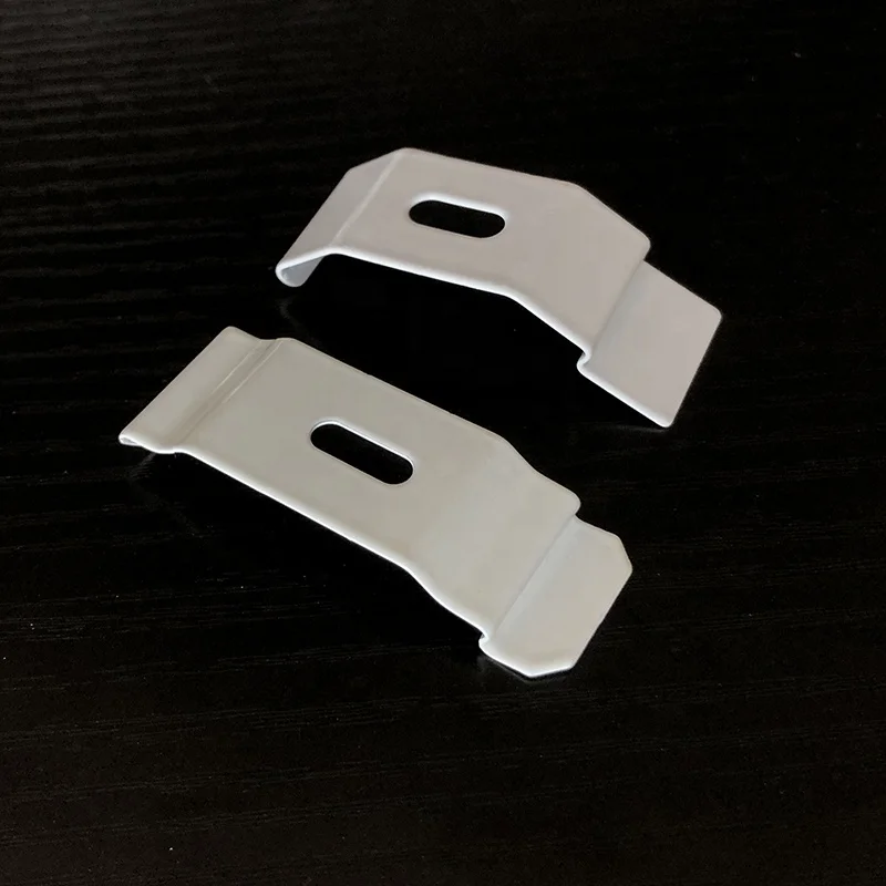 Curtain ceiling clips for curtain track window roller blind components and accessories steel ceiling clips
