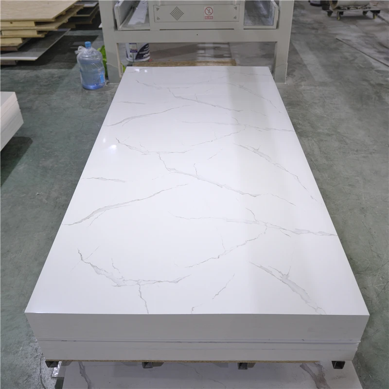Professional Supply  Uv Marble Sheet Production Line Pvc Marble Sheet Tv Wall Pvc Uv Board