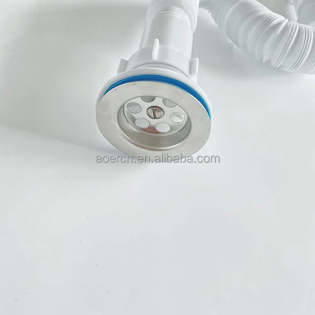  Гибкая сливная труба для ванной комнаты сливной шланг раковины