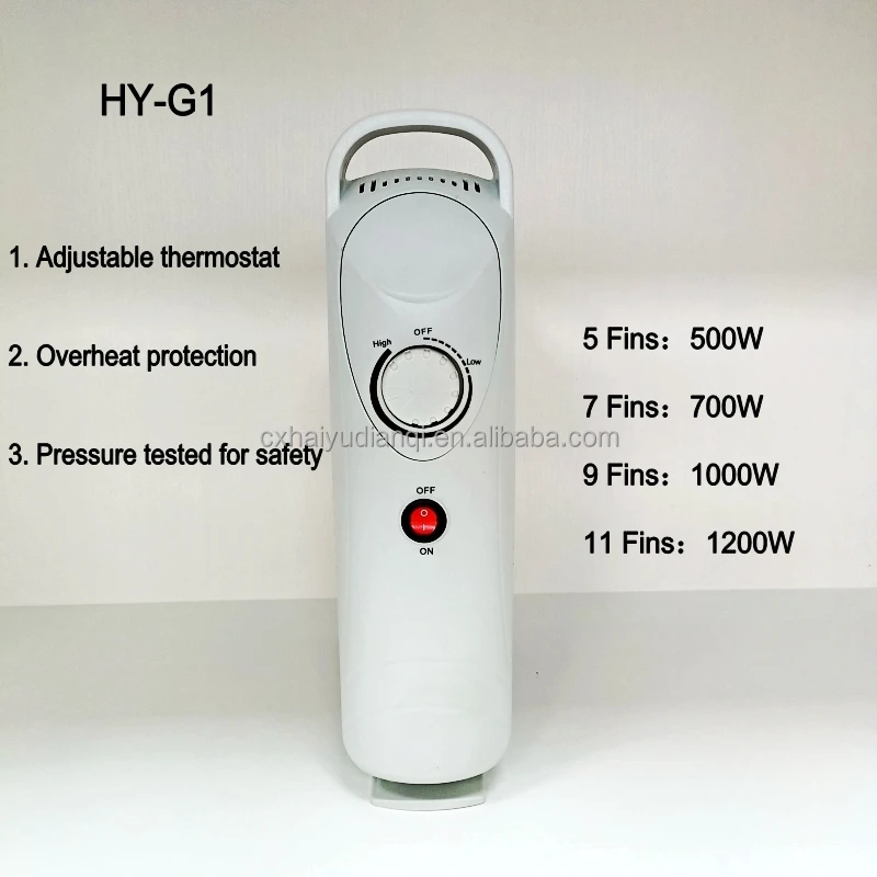 Winter Warmth: Energy-efficient 5 /7/9/11 Fins Oil-Filled Radiator Heater