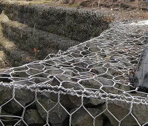 Gabion Basket Price Hexagonal Woven Mesh Gabion Mattress Box for Sale