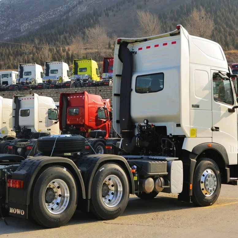 Diesel Power Large Displacement Sinotruk Howo Diesel New 6*4 Tractor Truck