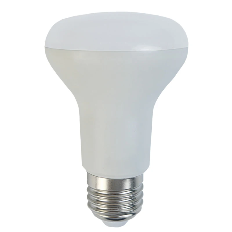 
High Efficiency Aluminum in Plastic Light 7W 9W 12W 15W R type e27 led light bulb 