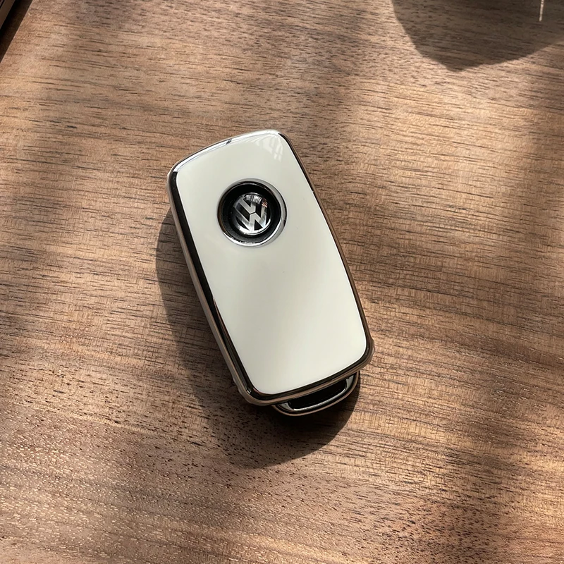 Betterhumz Soft TPU Car Key Case Cover For Volkswagen Bora Polo Tiguan CC Jetta Atlas Passat B5 B6 B7 Golf Beetle Skoda Octavia