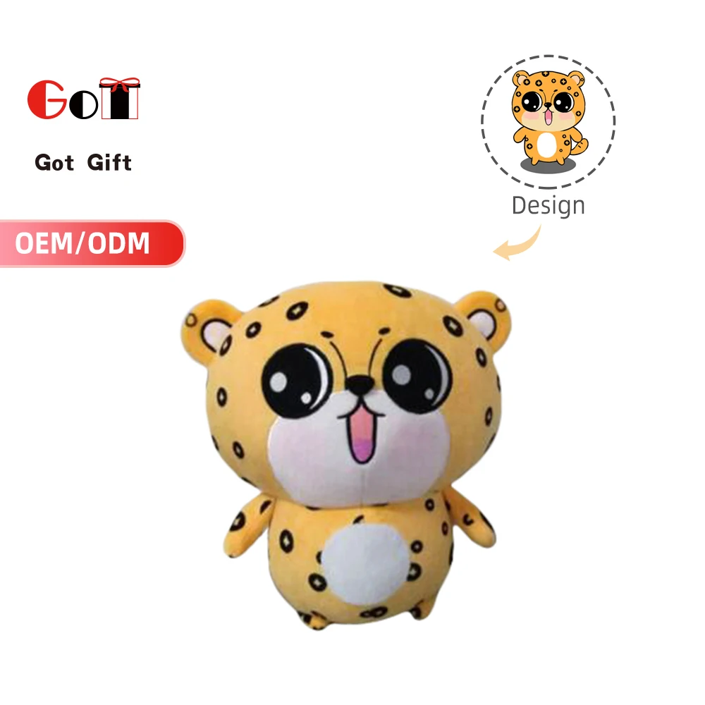 Wholesale Custom Soft Fabric Stuffed Cute Animal Baby Plush Toy For Children 20cm Cute Plush Doll Custom