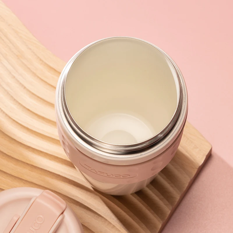 12 Oz Double Wall Vacuum Insulated Stainless Steel Coffee Tumbler Travel Mug With Dual Lids