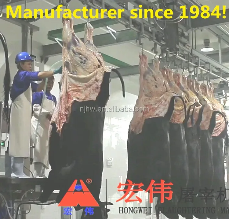 cow butcher machinery cattle skin removing dehider machine hide puller