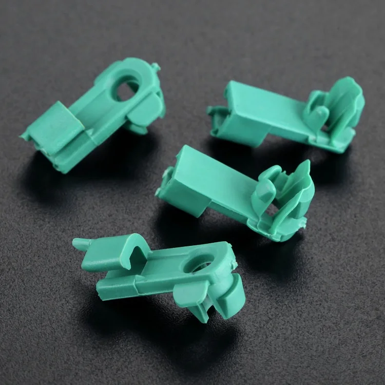 Car door green plastic door lock lever clip retainer for Honda lock