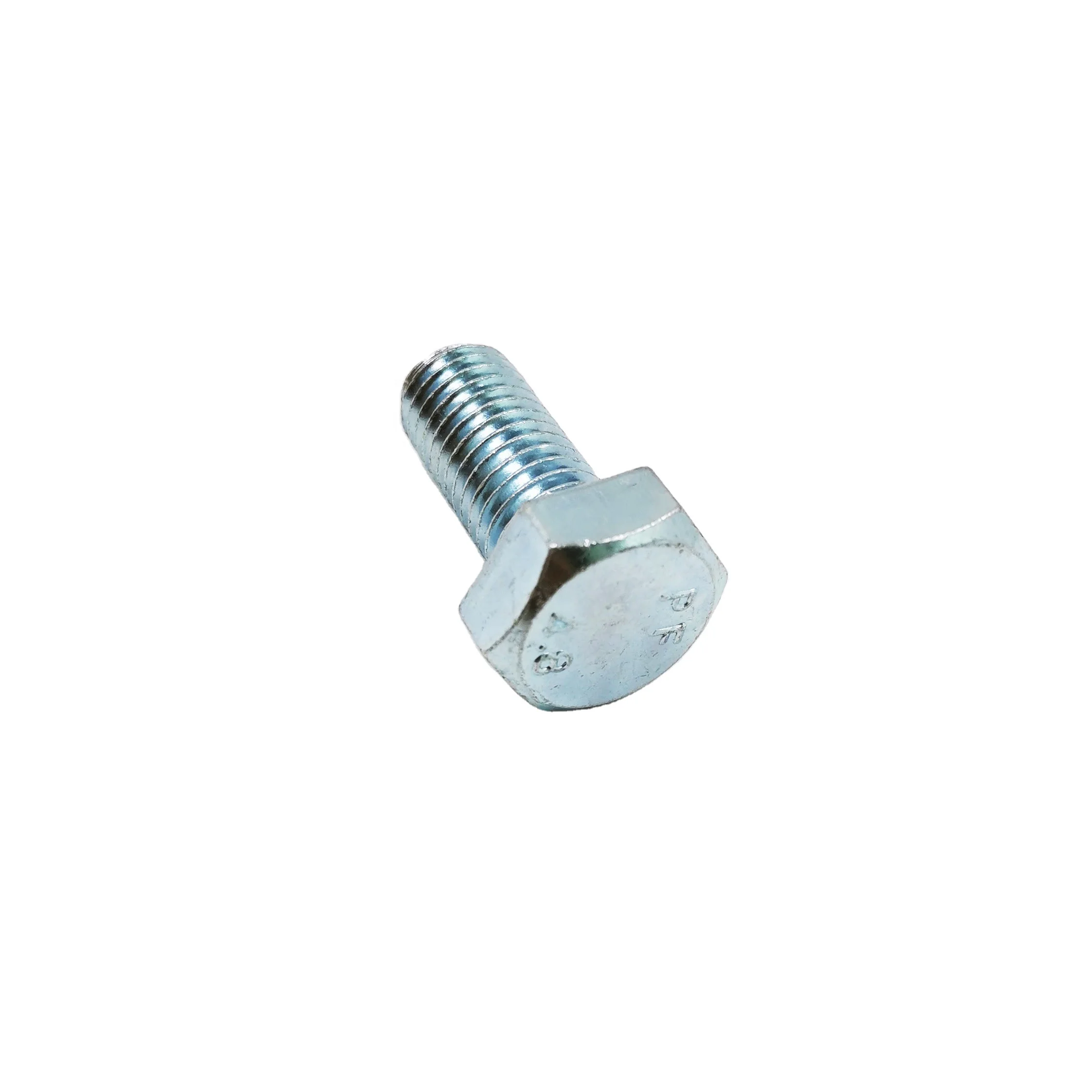 Grade 5 12.9 12 Gr8.8 10.8 Din933 Din 933 Astm A325 Full Thread Threaded Galvanized Hexagon head Bolts With Full Thread