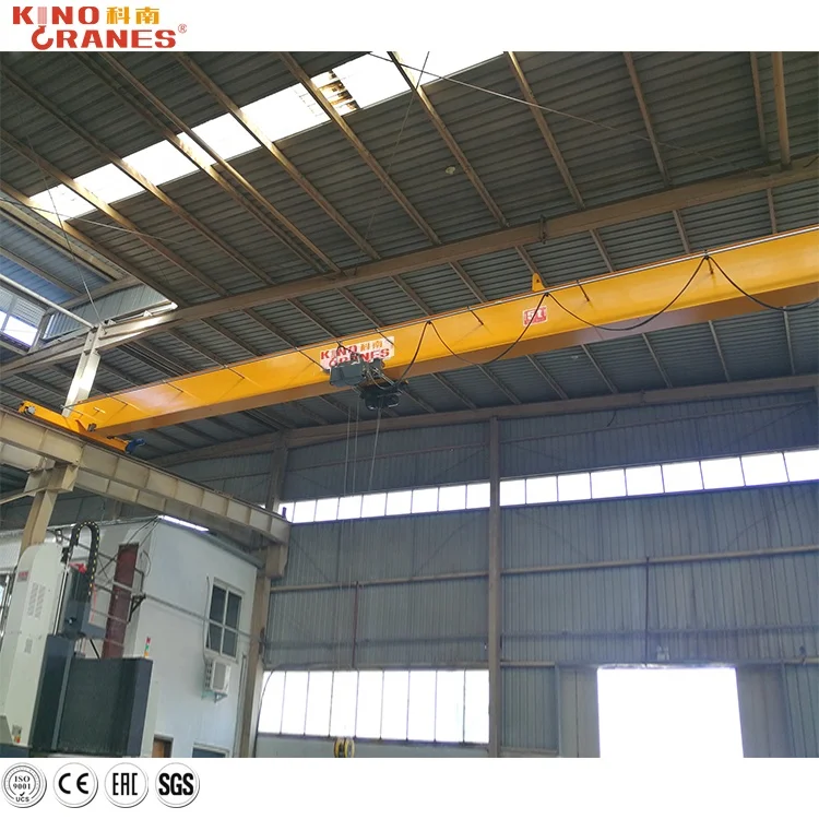 5 10 15 20 25 ton Remote Control Workshop Monorail Bridge Crane Electric Single Girder Puente