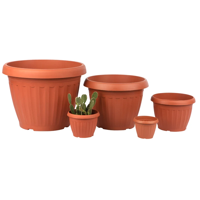 Factory Direct Price Garden Supplies Terracotta Flower Pot Multi-Size Classic Succulent Cactus Plant Flower Pots