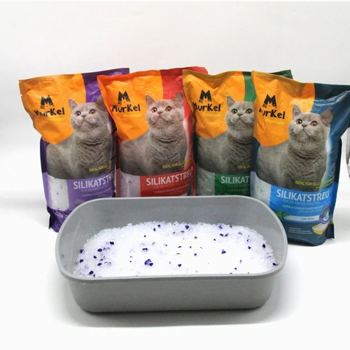 
2020 Top Sale Quality Cat Litter Silica Gell Cat Litter Silica Gel Cat Litter Bulk 