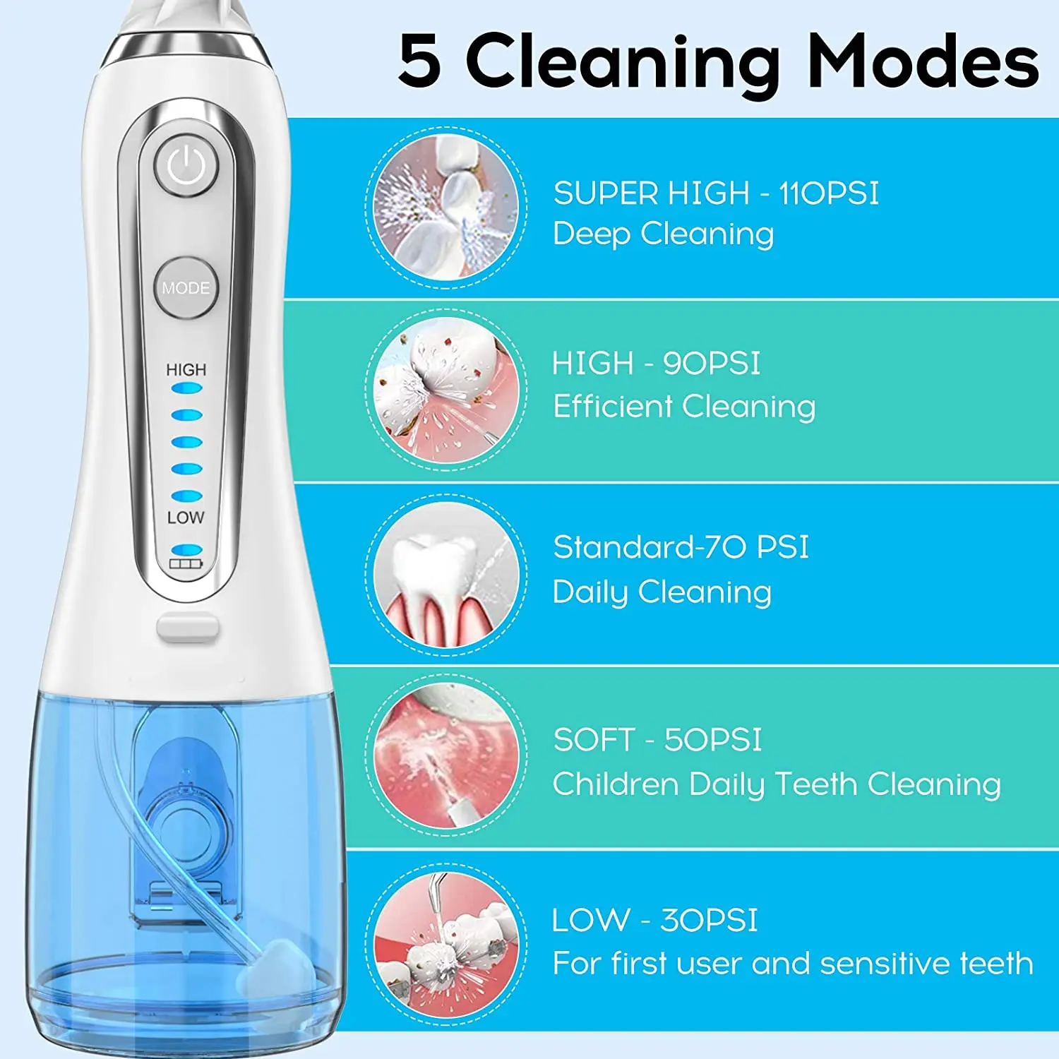 aquapick water dental flosser water floss cordless oral irrigator bucal water toothpick teeth clean dental oral irrigator