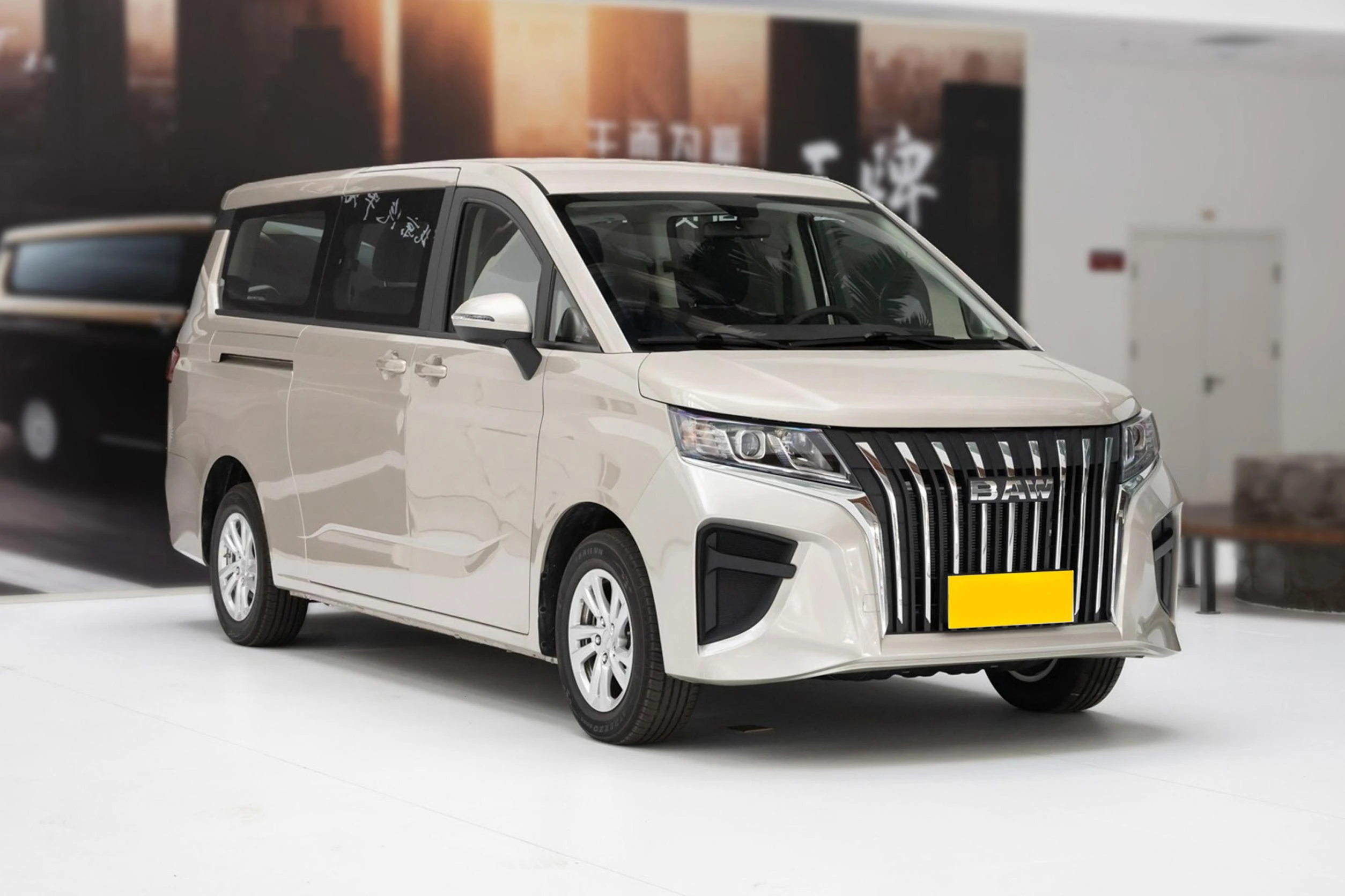 New Brand Passenger Minibus BAW 9seat  Mini Van Mini Bus