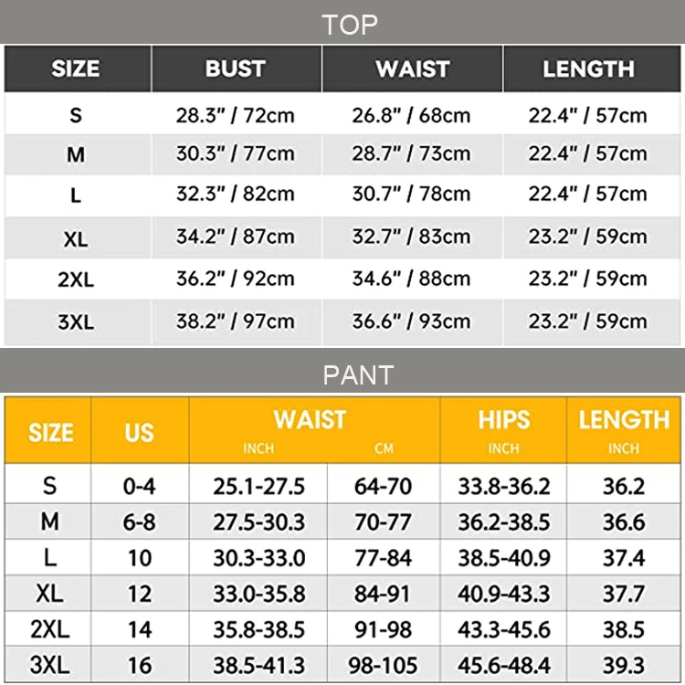 Sauna Shirt Sweat Suit Exercise Weight Loss Fitness T-shirt and Pants Sauna Suit