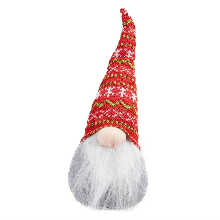 12 inch beard nordic tomte scandinavian santa swedish plush christmas gnome for holiday table ornament decoration