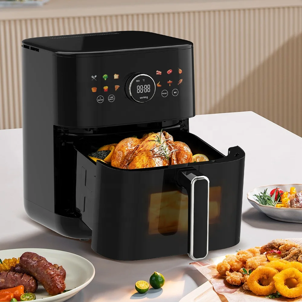 Double Heating System Wholesale Smart Touch Air Fryers Without Oil