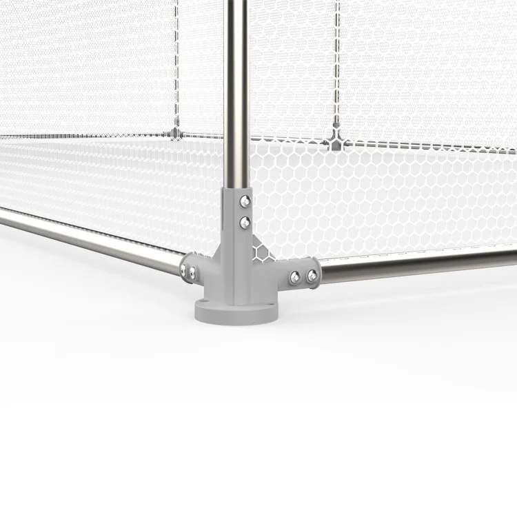 Poultry Rabbit Cage Run Metal Chicken Coop Laying Hens Chicken Coop Pet House For Sale