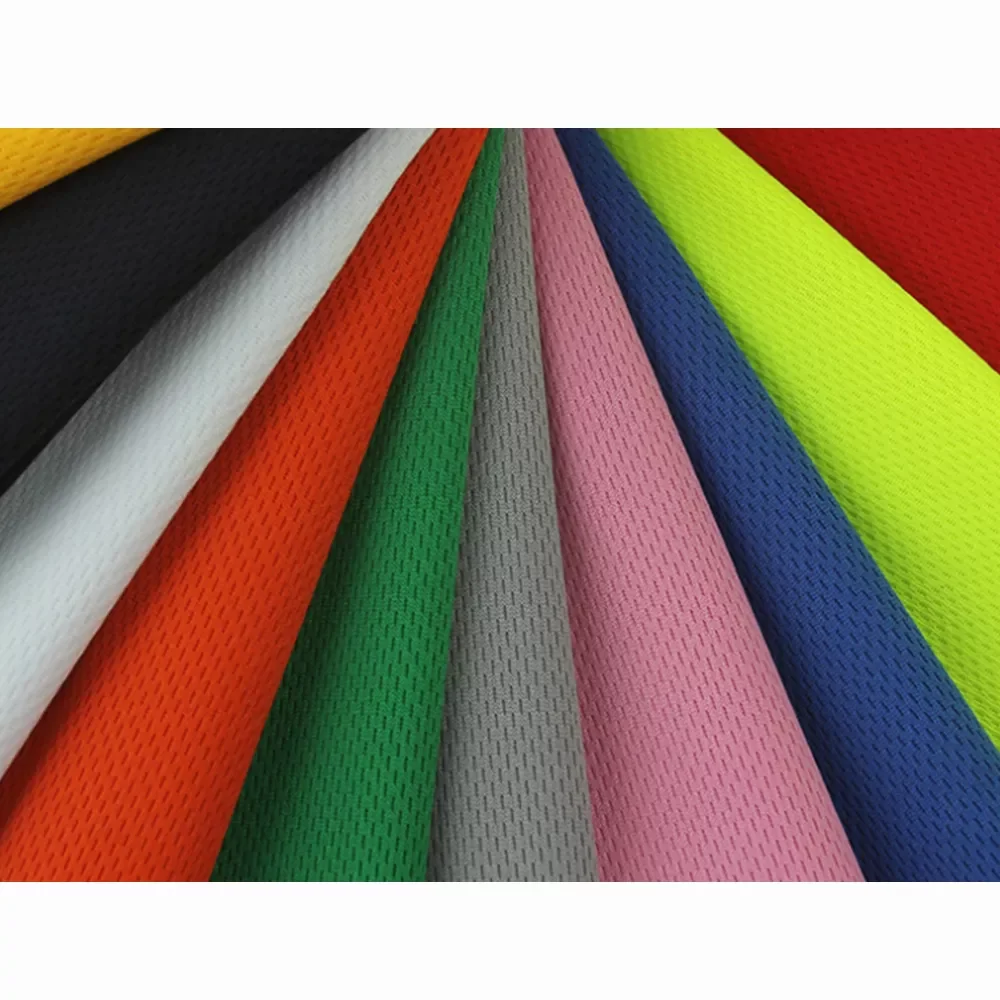 100% Polyester Bird Eye Mesh Dry Fit mesh Fabric For Sport Wear.LOW MOQ/OEM/ODM Acceptabke.