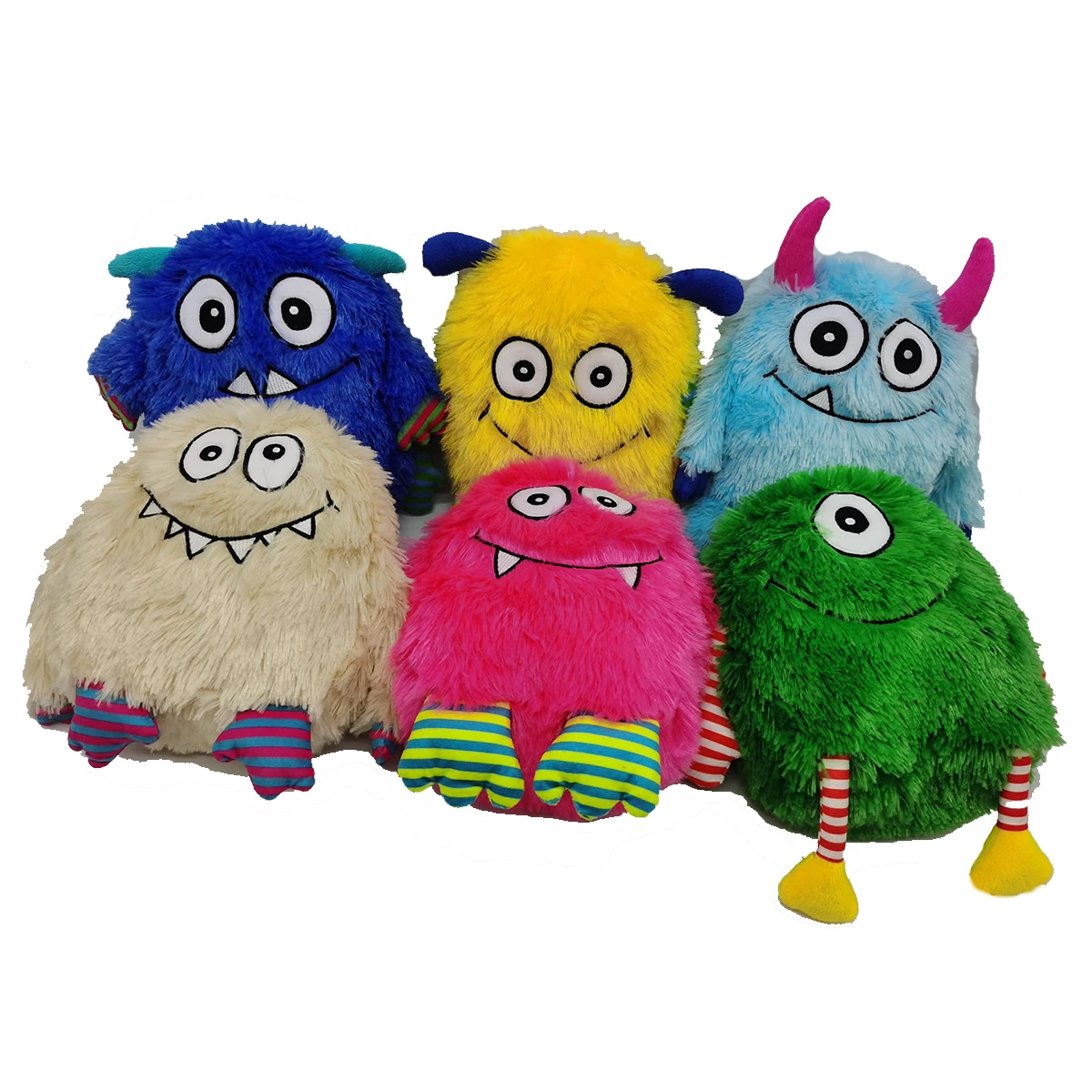 Cute Plush Little Monster Toy Artificial Fur Alien Animal Toys Stuffed Animal Toys OEM