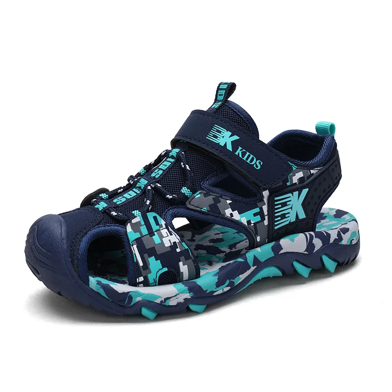 
latest designer boys sport sandals camouflage summer children beach fashion high quality casual big kids shoes luxurious 