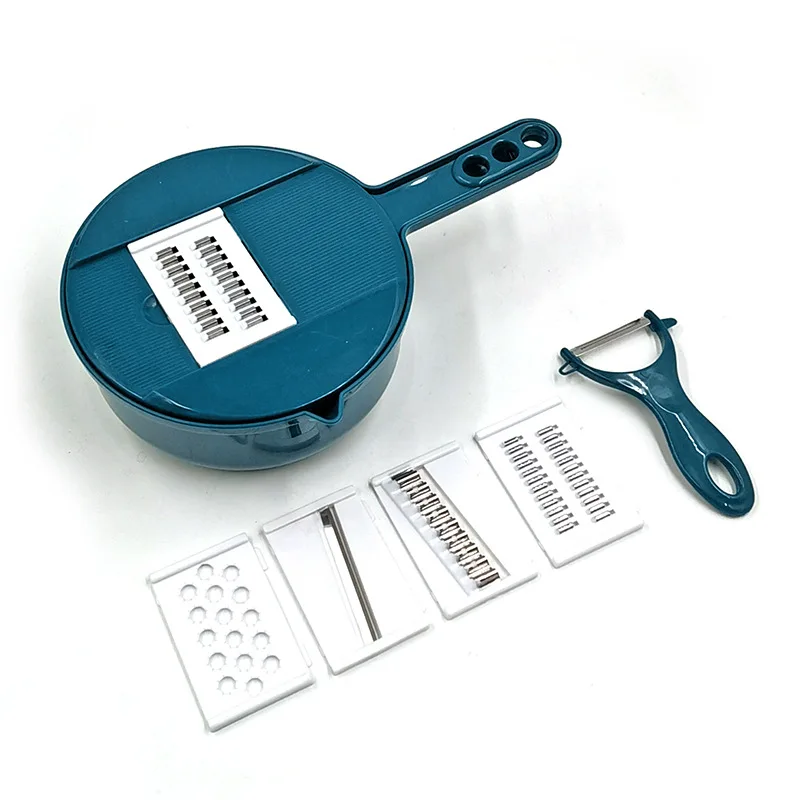 Multi-Functional Household Vegetable Cutter Potato Manual Shredding Slicer Kitchen Carrot Rubbing Shaver Shredder