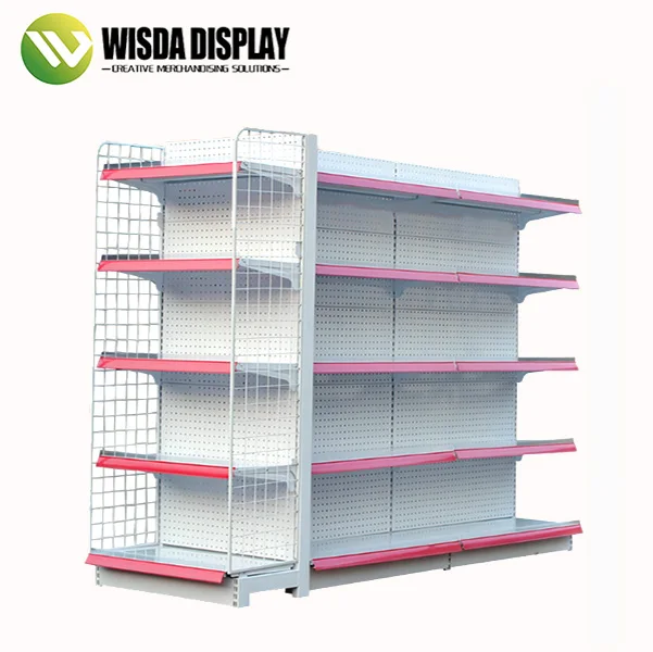 Well designed used rack shelves display for supermarket shelving wisda display