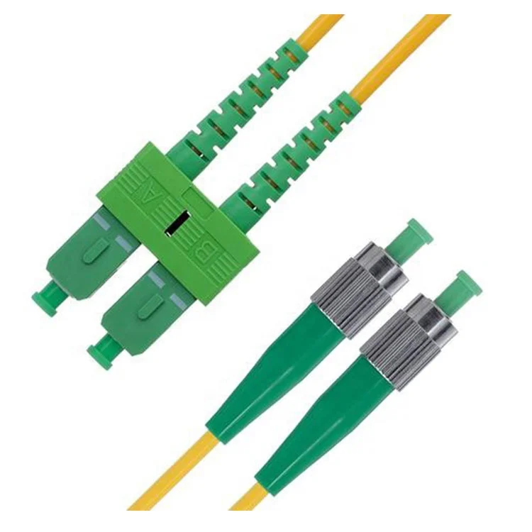 Хорошая цена LC-FC APC SM 3 м 2,0 мм желтый G652D Дуплекс Волоконно-оптический патч-корд