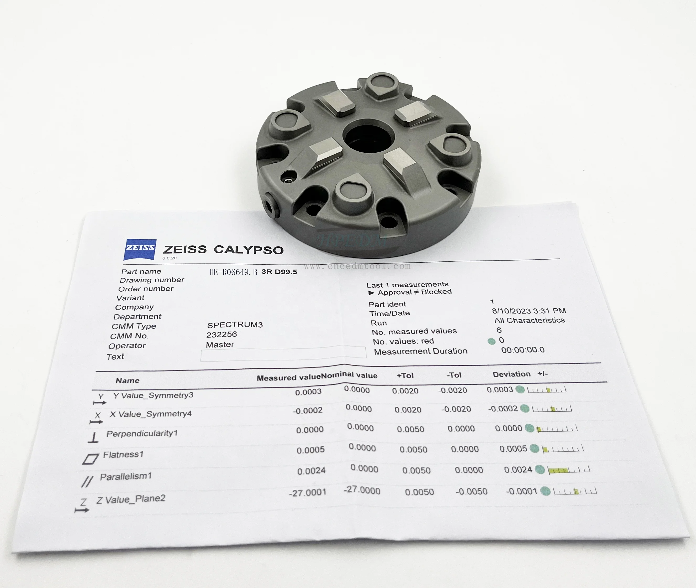 Высокоточная система из нержавеющей стали 3R ручной патрон для HE-R06649.B EDM