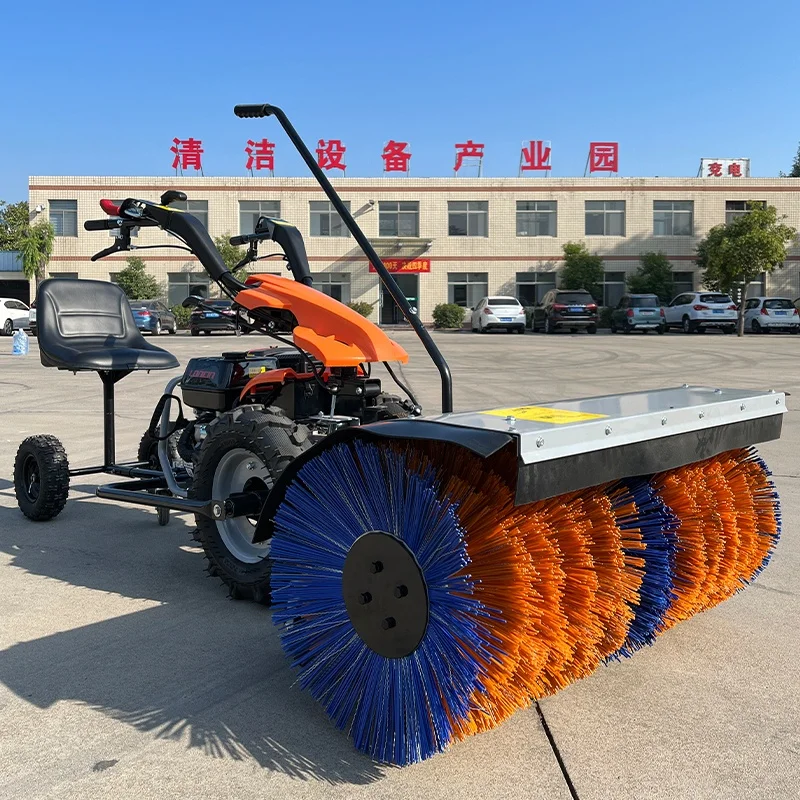 6.5HP 15HP Snow sweeper snow blower for sale China factory low price
