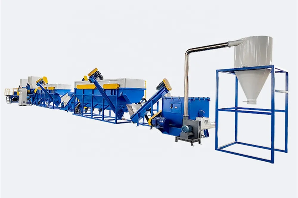Recycling Granulator Bopp Cigarette Film Pelletizer Plastic Granules Pellet Production Line