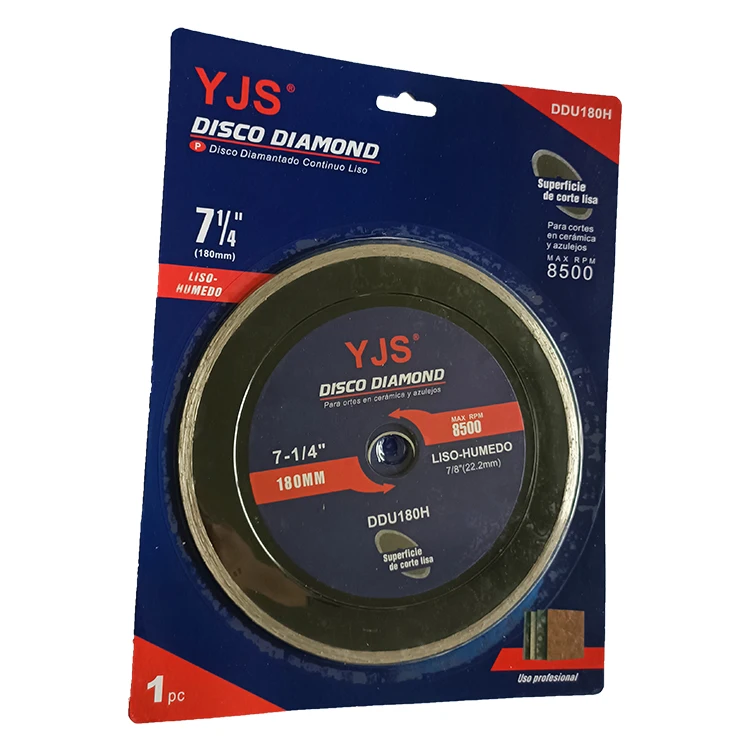 180mm 7 1/4 segment diamond saw blade cutting disc for angle grinder